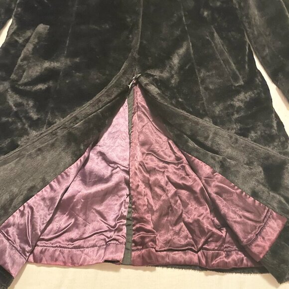 Jones New York Faux Fur Womes Winter Jacket Size 12 - Picture 9 of 16